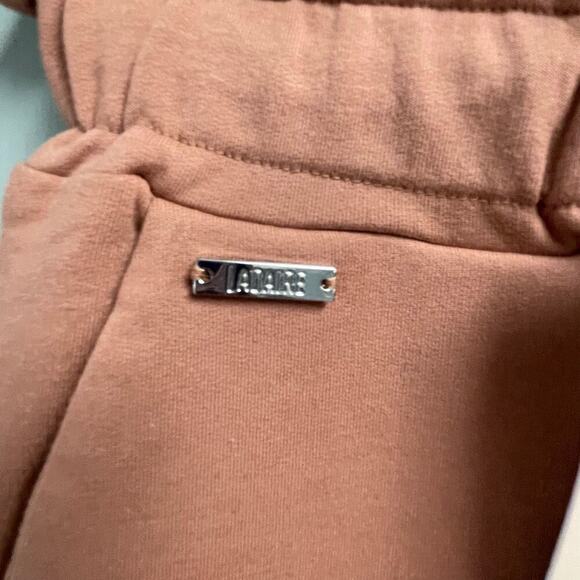 Ladaire NEW Hazel Track Pants Pull On Size XXS Nude Elastic Waist $158 - Picture 5 of 7